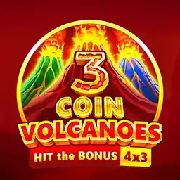 3 Coin Volcanoes casino game by Booongo – featured logo at Instant Casino
