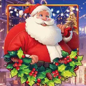 Christmas Wheel logo by KA Gaming Instant Casino
