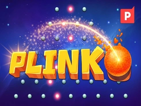 Plinko logo by Platipus at Instant Casino